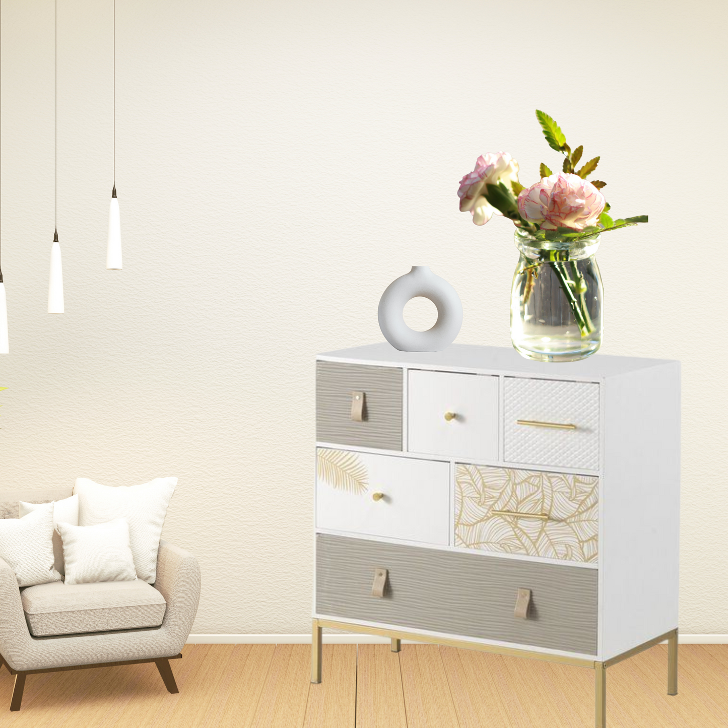 Modern Chic Chest of Drawers