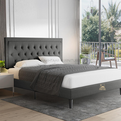 Luxurious Tufted Headboard bed