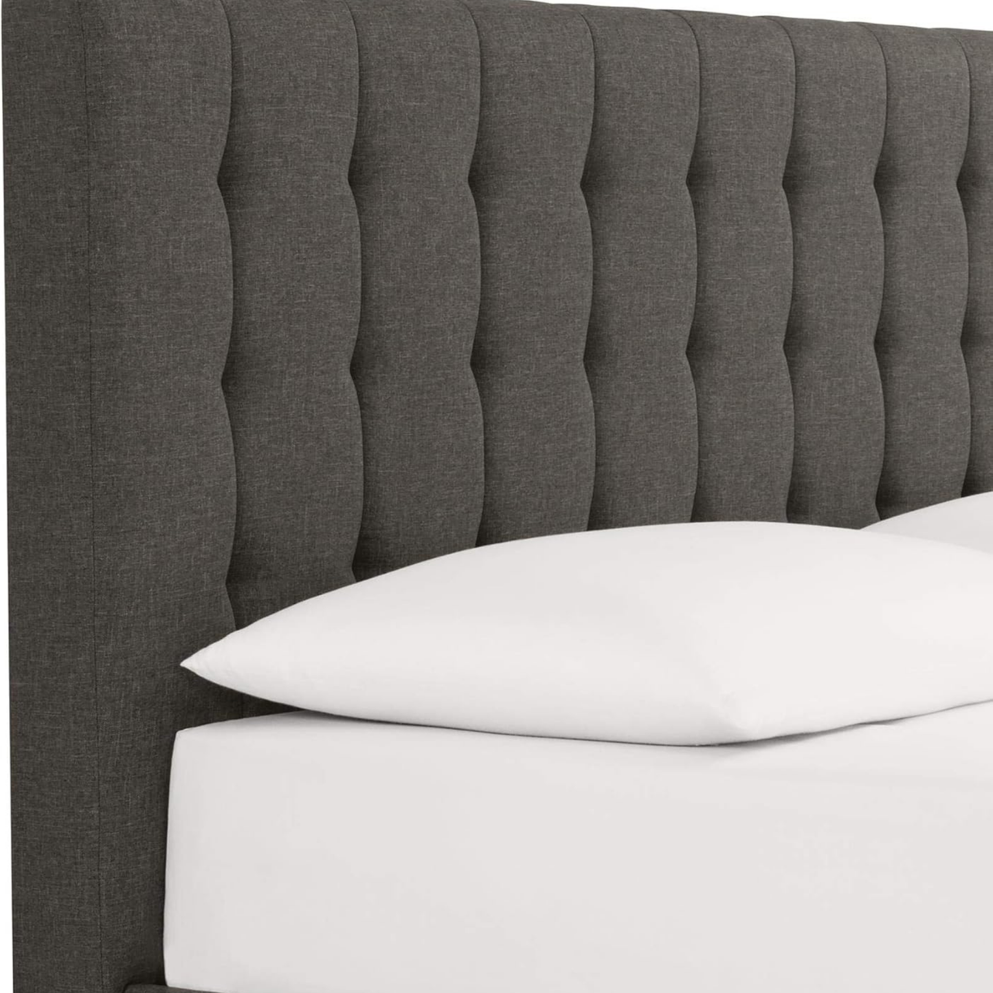 Modern Grey Upholstered Bed