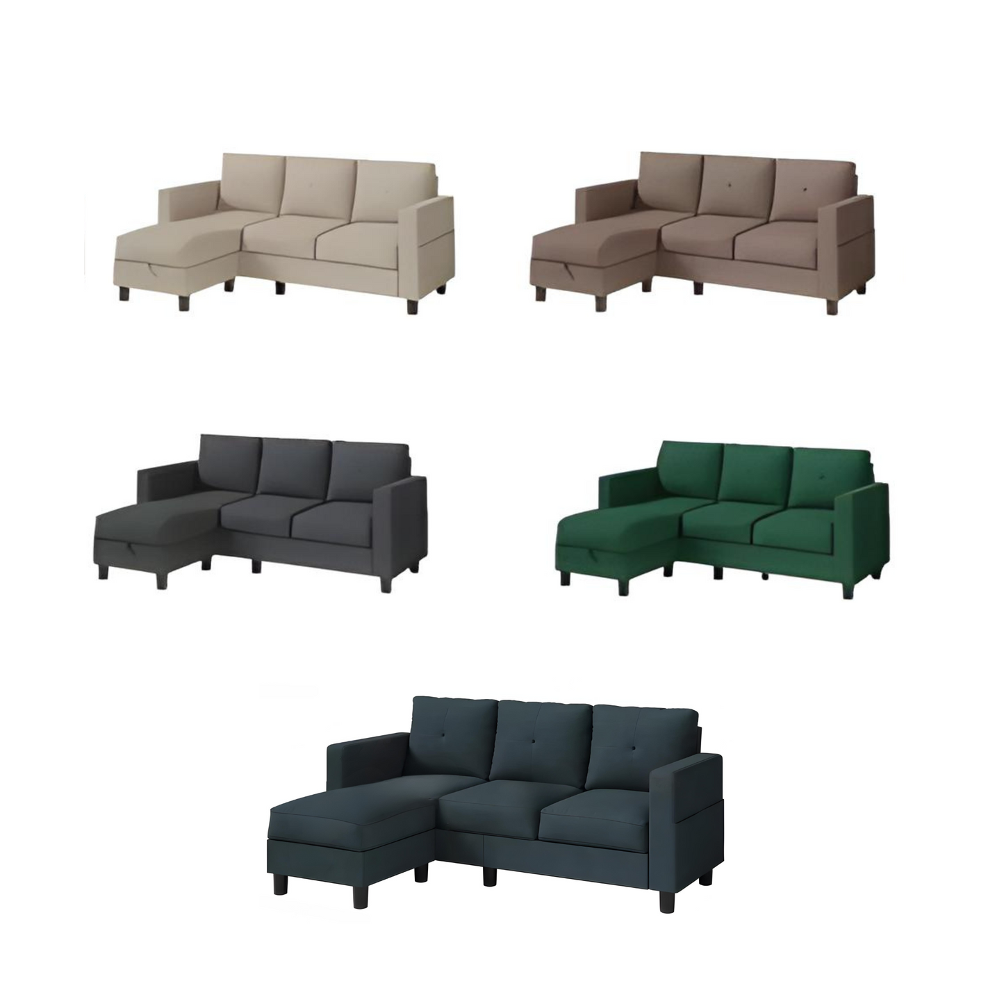 L-Shaped Sectional Sofa