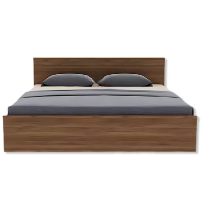 Sleek Wood Bed Frame