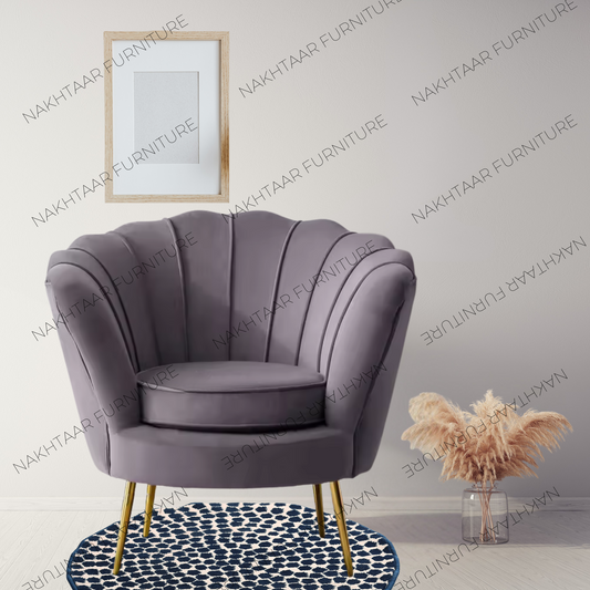 Chic Velvet Accent Chair