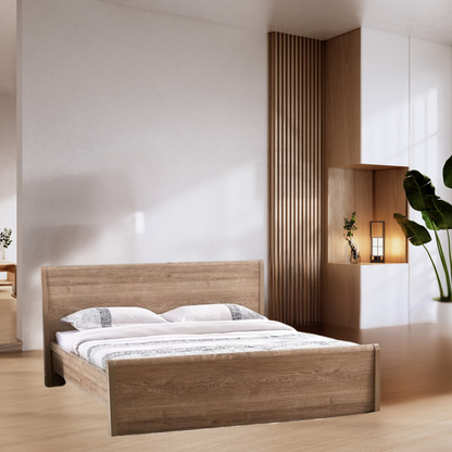 Modern Natural Wood Bed Frame