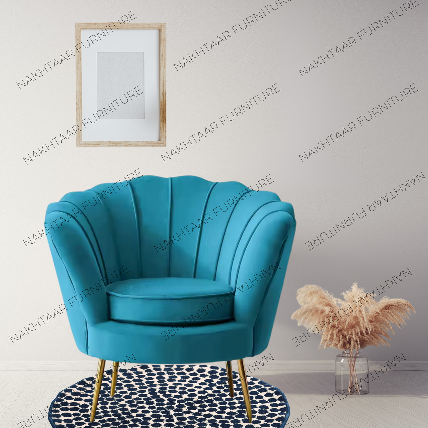 Chic Velvet Accent Chair