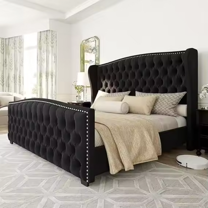 Luxurious Solid Wood Bed