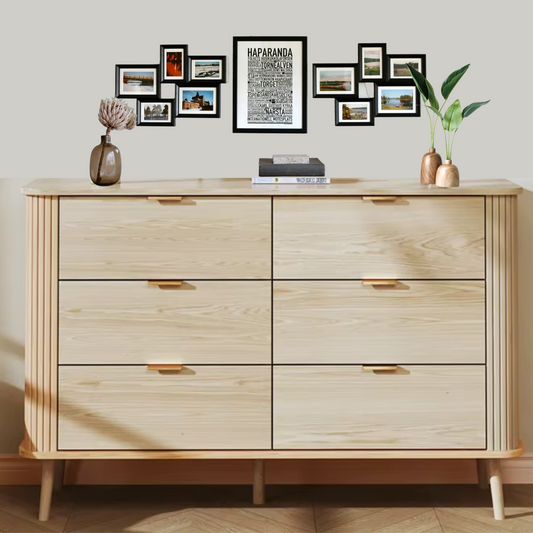 Stylish 6-Drawer Dresser